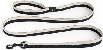 HAY - Dogs Leash Flat - M/L - Black/White
