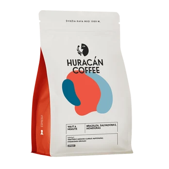 HURACAN COFFEE Wite-a-minute kavos pupelės 350g