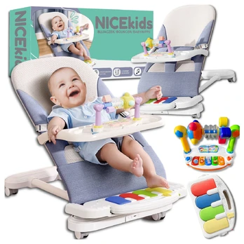 BABY BACKET, NICEKIDS sulankstomas svirtis + EDU RATTLE FOAM
