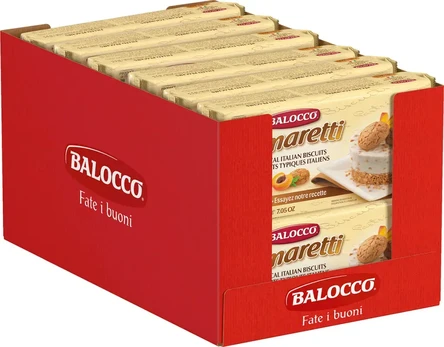 Sausainiai BALOCCO, Amaretti, 200 g