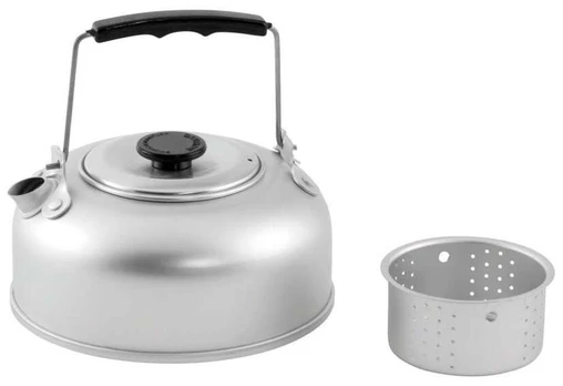 Arbatinukas Easy Camp Compact, aliuminis, 15.5 cm, 0.9 l, sidabro sp.