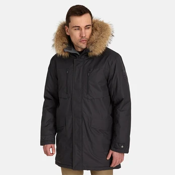 Huppa Vyriška žieminė parka DAVID 1, dark gray