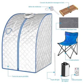 Bonideco Select Mini garinė pirtis 78x87x100cm., sidabrinės spalvos