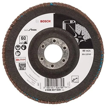 Bosch Šlif.pop.diskas Inox 125mm, K60, 1vnt.