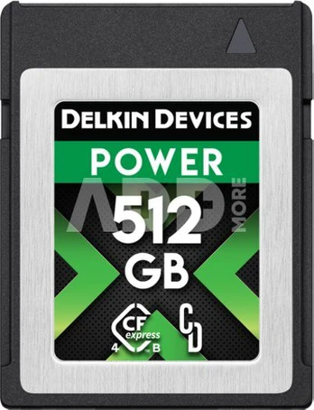 Delkin CFexpress Power R1780/W1700 (G4) 512GB