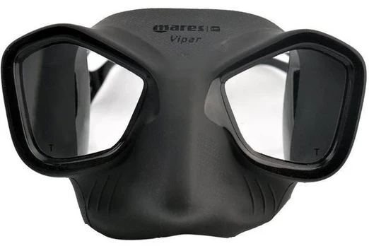 Nardymo kaukė Mares Viper juoda