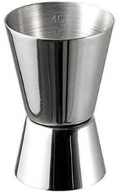 Multi Jigger Dobbelt 2/4 CL Rustfri stål,30 stk/pk
