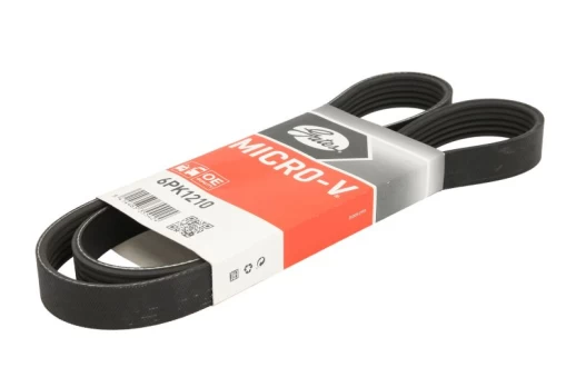 V formos rumbuoti diržai GATES 6PK1210