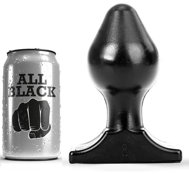 ALL BLACK - Analinis kaištis 16x8 cm