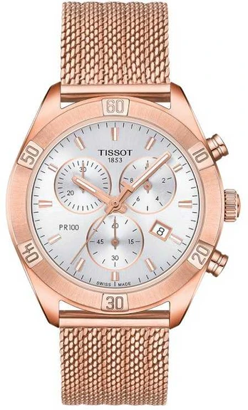 Laikrodis Tissot PR 100 Sport Chic Chronograph T101.917.33.031.00