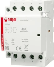 Relpol STYCZ.INST.3NO+1NC,40A,AC RXC40-31-A230