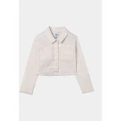 Mayoral Džinsinė striukė 6459 Balta Regular Fit