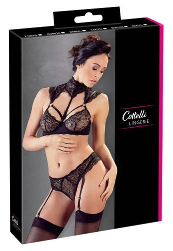 Cottelli lingerie Bra Set Lace 75B/S Seksuali liemenėlė