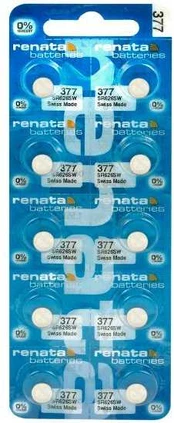 Renata 377 (SR626SW) baterijos 10 vnt.