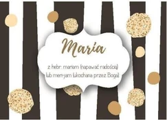 Vardas, pavardė magnetas - Maria - Sharon
