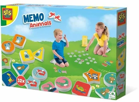 Dėlionė Domino SES Creative Animal Memos