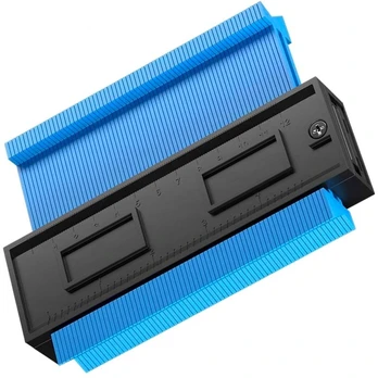 Kontūrų matuoklis, trafaretas, šablonas profiliams 125mm