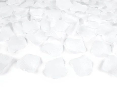 Party Deco Rose petals, baltas, 100 pcs universal