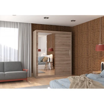 Sliding wardrobe with mirror TOM 180