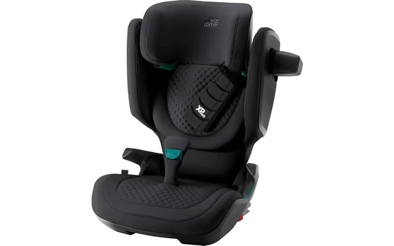BRITAX RÖMER KIDFIX PRO LUX turvavyöistuin, 100–150 cm, Onyx Juodas