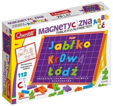 Magnetinė lenta su abėcėle „Quercetti“