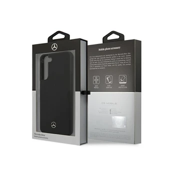 Dėklas Hardcase MEHCS22MSILBK Samsung Galaxy S22 Plus Juodas