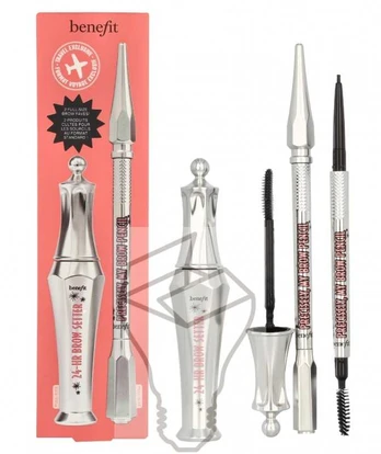 Benefit Duo Set: Precisely My Brow Pieštukas - 24H Brow Setter, 7,08 ml