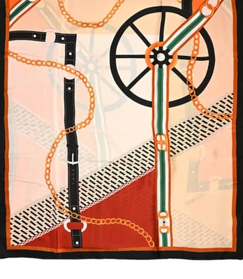 Stilingas gėlių rašto šalikas Elegantiškas 180x90 cm 20034-uniw, unisize