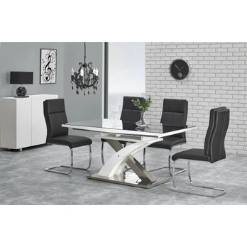 SANDOR 2 table, color: juodas