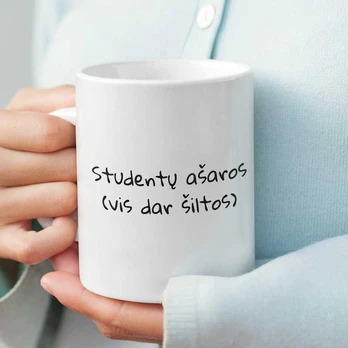 Puodelis "Studentų ašaros"
