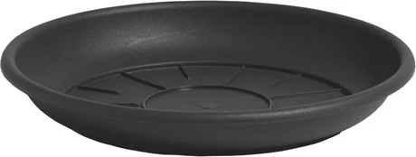 Plastikinė lėkštutė DOMUS, antracito sp., 35 x 5,2 cm.