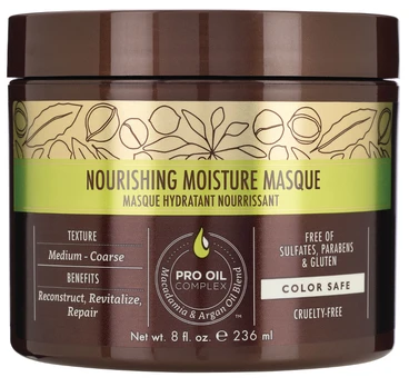 Macadamia maitininantis Repair Masque maitinamoji, drėkinamoji plaukų kaukė skirta sausiems plaukams, 236 ml