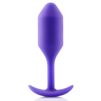 B-Vibe Snug Plug 2 analinis kaištis, violetinis, 114 g