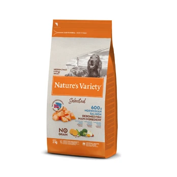 Nature's Variety Selected Medium/Maxi Norwegian lašiša 2kg