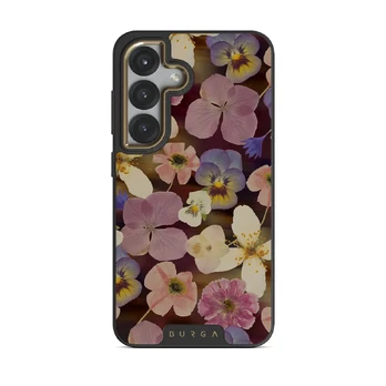 Between Pages - Samsung Galaxy S25 Case, Elite Dark (Magnetic) / Gold