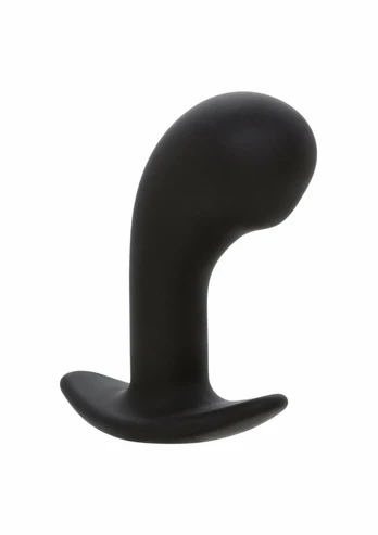 Rock Bottom Curved Probe Silicone Intimate Device USB Rechargeable Black