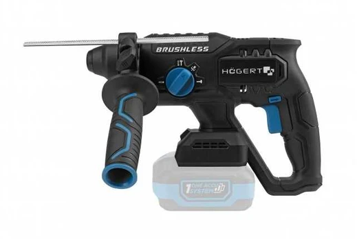 Akumuliatorinis perforatorius Hogert HT2E228-0CH; 18 V; 2,0 J; SDS-plus (be akumuliatoriaus ir pakrovėjo)
