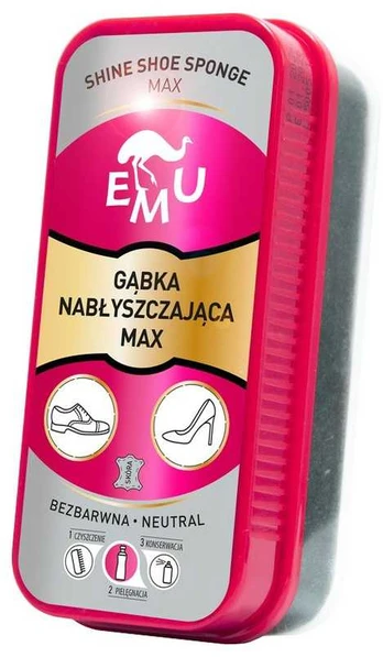 EMU gąbka nabłyszczająca BEZBARWNA 1szt&