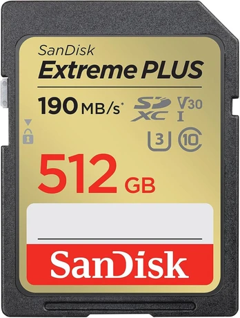 Sandisk memory card SDXC 512GB Extreme Plus | SDSDXWV-512G-GNCIN