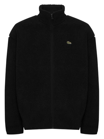 Lacoste Fliso džemperis BH8672 Juoda Regular Fit