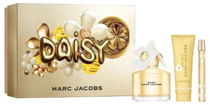 Marc Jacobs - Daisy EDT 100 ml + EDT 10 ml + Kūno losjonas 75 ml - Dovanų rinkinys