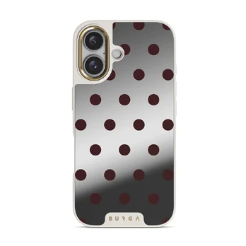 Aqua Mocha - iPhone 16 Case, Elite Mirror Light (MagSafe) / Gold