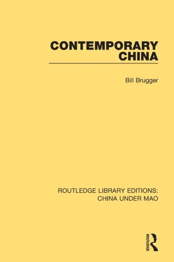 Contemporary China