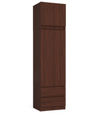 Prieškambario spinta S60 2D, ruda