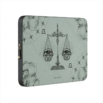 Libra - Laptop Sleeve, 13 inches / Turquoise