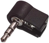 Kištukas 3.5mm stereo plastikinis kampinis LUMBERG