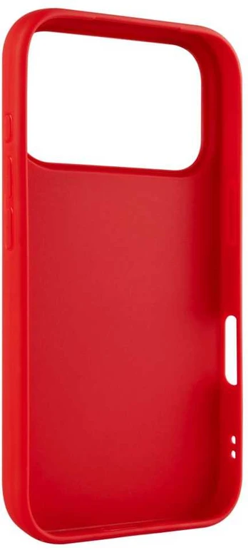 Dėklas Rear rubberized cover FIXED Story for Apple iPhone 17 Pro, red