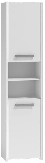 Topeshop S40 BIEL vonios kambario spintelė Balta