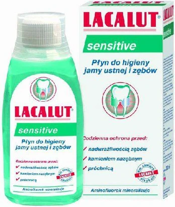 Lacalut Płyn do płukania ust Sensitive 300ml