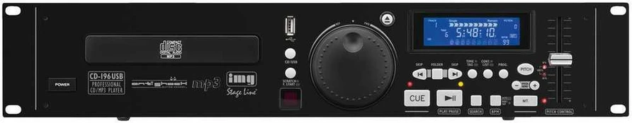 Img Stageline Grotuvas Stageline CD-196USB